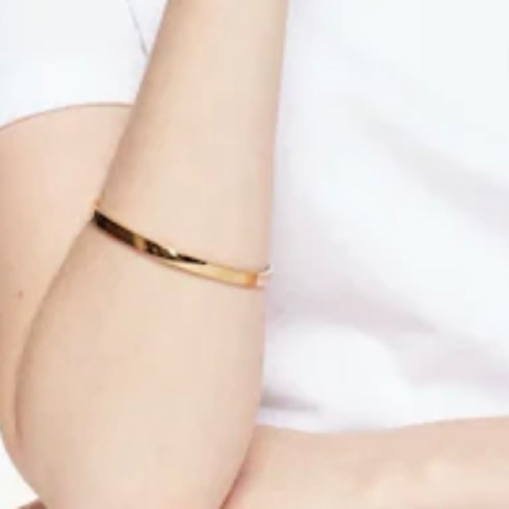 Kate Spade Heart of Gold Idiom bangle bracelet - Picture 2 of 8